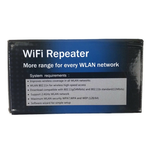 Range Extender Repeater, 300Mbps Wireless Router Signal Booster Amplifier - Picture 4 of 5